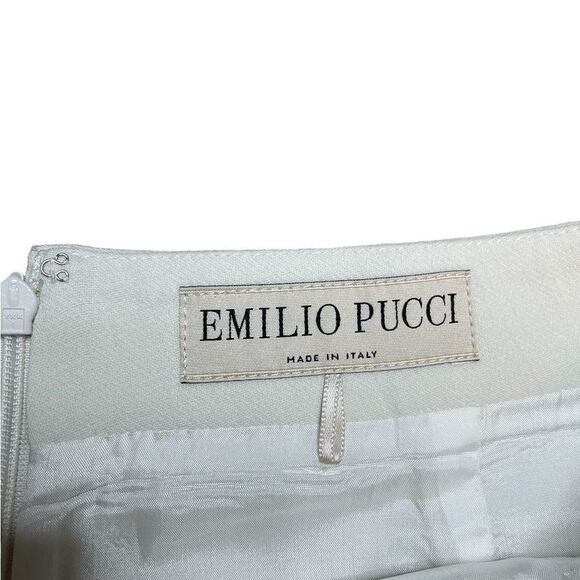 EMILIO PUCCI Ruffle Flouce Skirt Size 14 - Picture 7 of 7